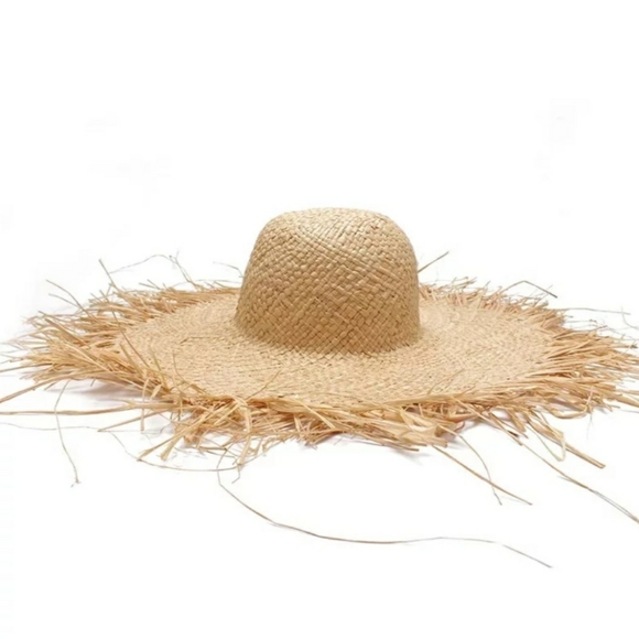 Women straw handmade hat - Picture 2 of 2